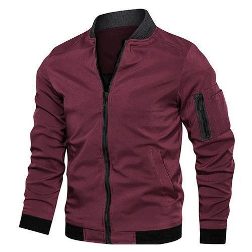 Jacket Homme-Automne grenat