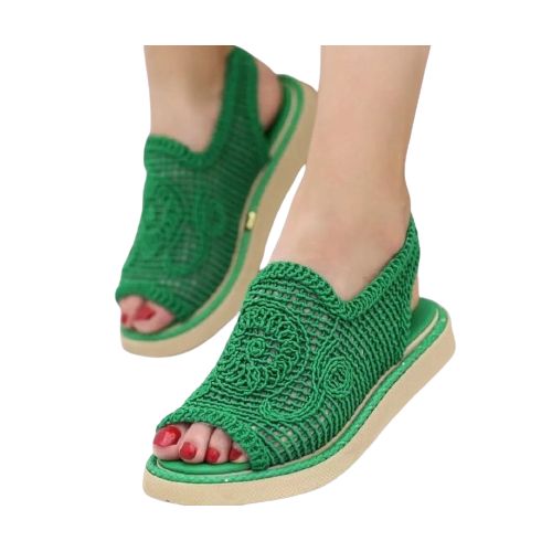 Sandale pour Femme Tendance Turkey Confortable Ref 01 - Vert