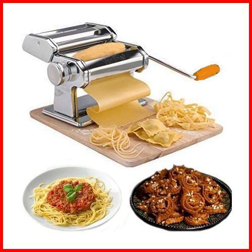 Lamacom Machine à Pâtes en INOX, Fabrication Noodle & Chabakia